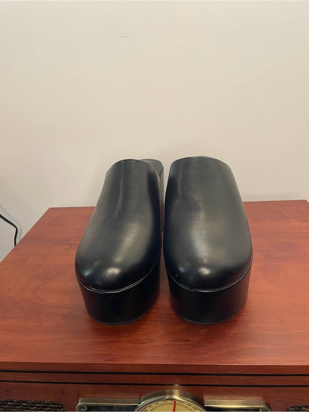 A New Day Black Platform Slip-On Clog